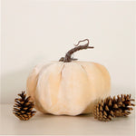 Autumn Single Velvet Pumpkin (20cm)