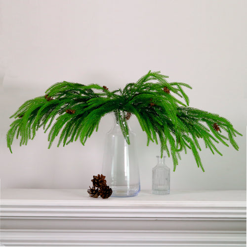 Real Touch Weeping Norfolk Pine Swag