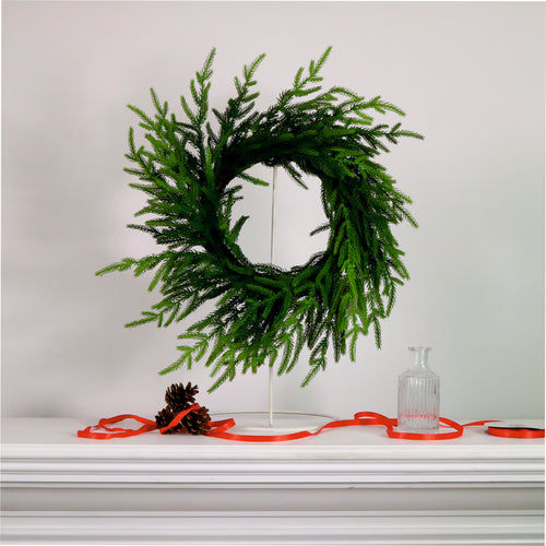 Real Touch Norfolk Pine Wreath