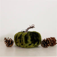 Autumn Single Velvet Pumpkin (14cm)