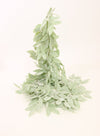 Frosted / Sparkly Sage Leaf Garland