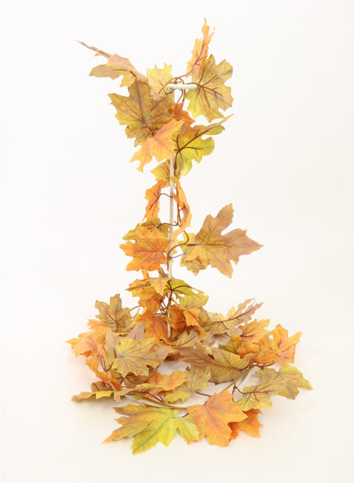 Autumn Printed Maple Leaf Garland