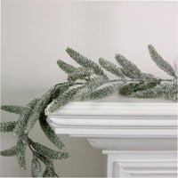 Xmas Snowcap Spruce Garland