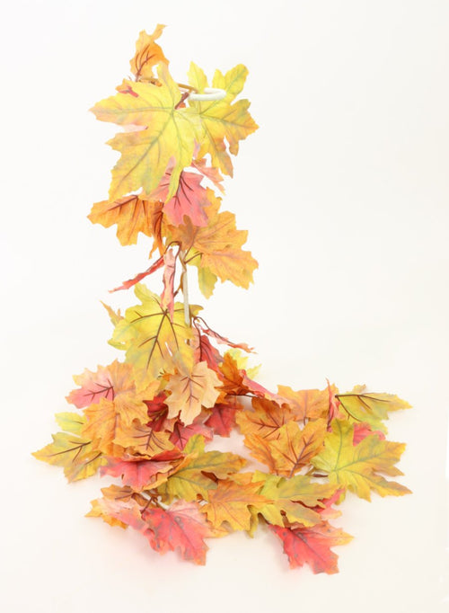 Autumn Printed Maple Leaf Garland