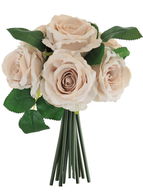 Tea Rose Hand Tie (large) (6x Stems)