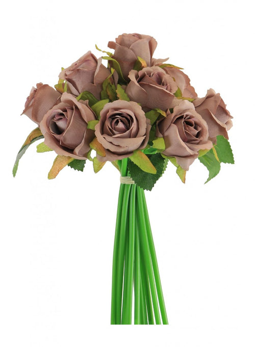 Lila Bud Rose Hand Tie (12x Stems)