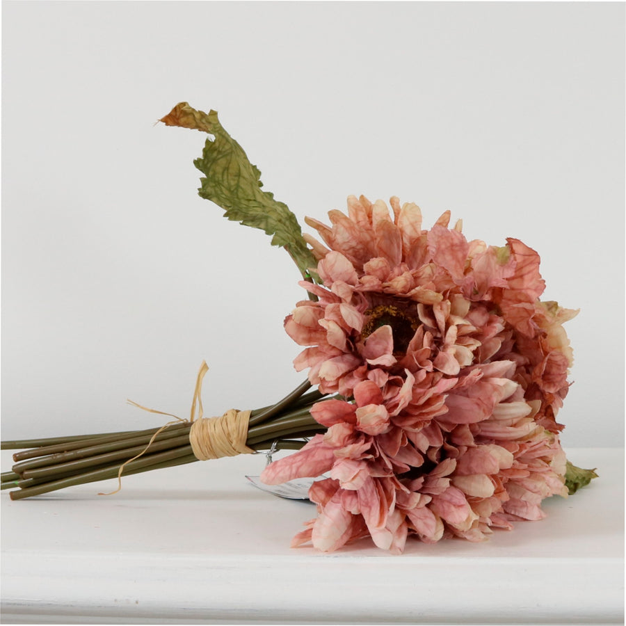 Dried Touch Gerbera Handtie (9x per Bunch)