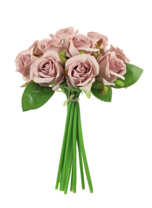 Lila Bud Rose Hand Tie (12x Stems)