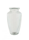 Ribbed Urn Vase (20cm)