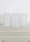 Reduced<br>frosted Jar 20cm