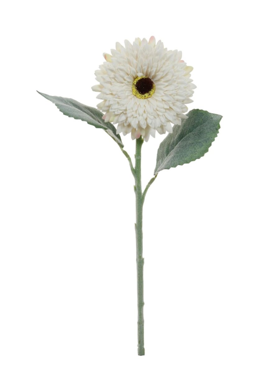 Dried Touch Flocked Gerbera