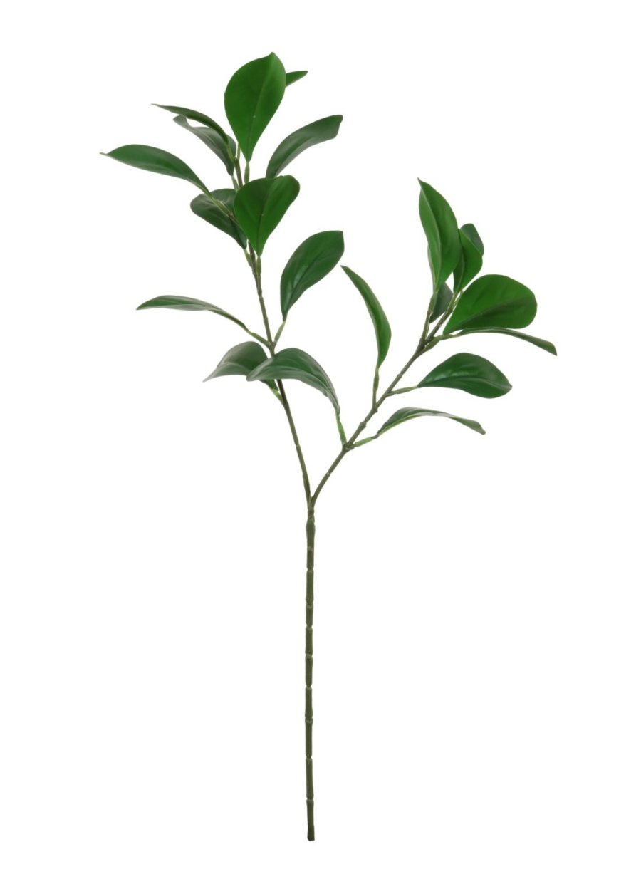 Silk Obovate Leaf Stem