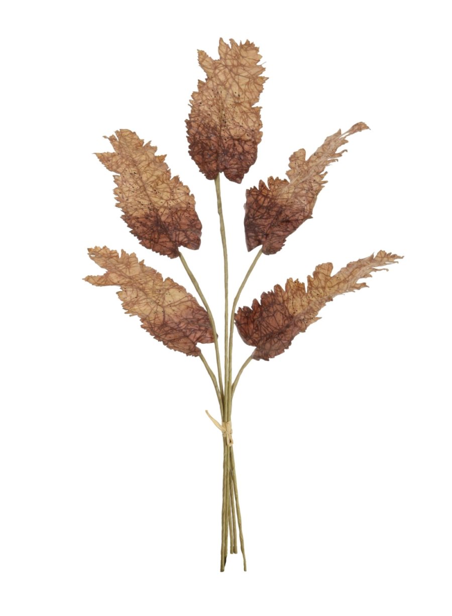 Dried Touch Fall Leaf Bunch